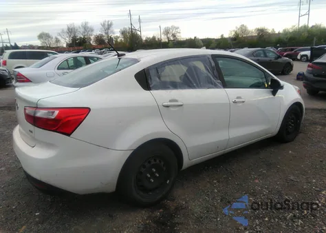 2013 Kia Rio Lx z USA, uszkodzony, nr VIN KNADM4A36D6124456